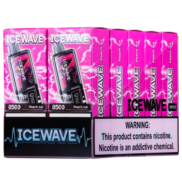 BUY 1 GET 1 FREE Peach Ice Icewave X8500 | Vape Amazon India ZoVoo