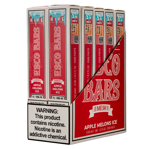 BUY 1 GET 1 FREE Apple Melons Ice Esco Bar | Vape Amazon India - Vape Amazon India