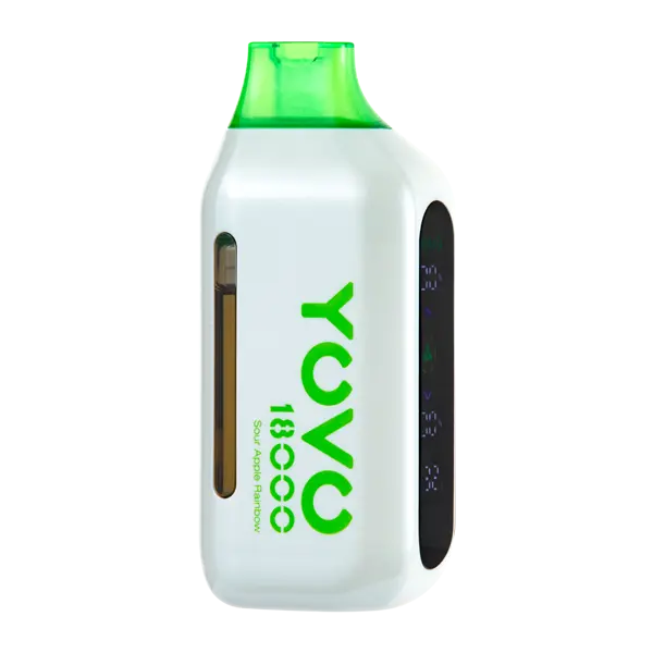 BUY 1 GET 1 FREE Sour Apple Rainbow YOVO Ultra 18000 | Vape India