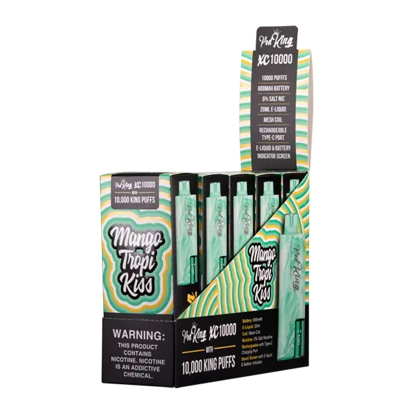 BUY 1 GET 1 FREE Mango Tropi-Kiss Pod King XC10000 | Vape Amazon India Pod King