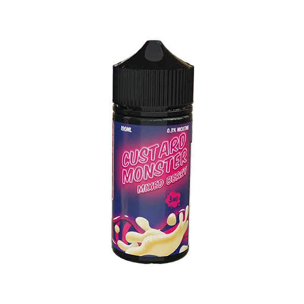 BUY 1 GET 1 FREE Mixed Berry Custard Monster eJuice | Vape Amazon India