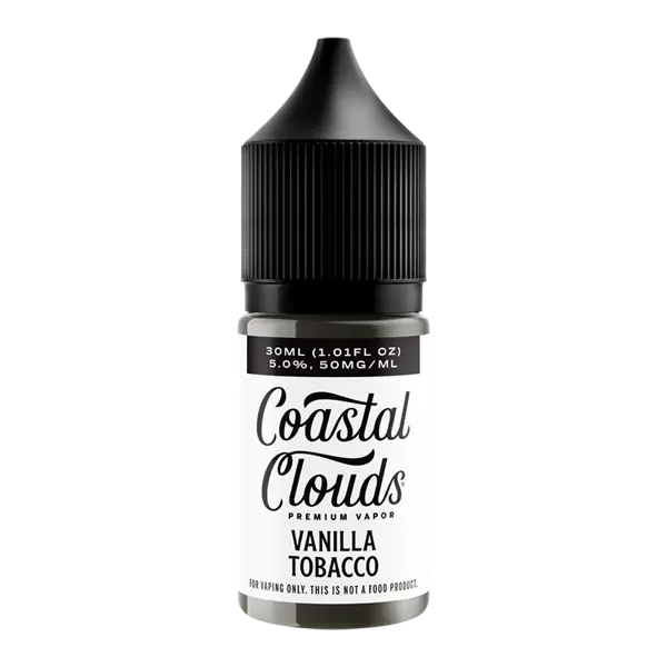 BUY 1 GET 1 FREE Vanilla Tobacco Coastal Clouds Salt Nic | Vape India