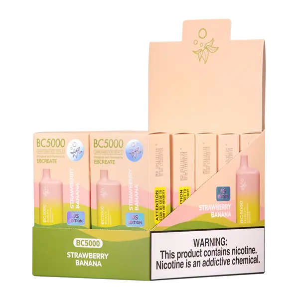 BUY 1 GET 1 FREE Strawberry Banana BC5000 | Vape India