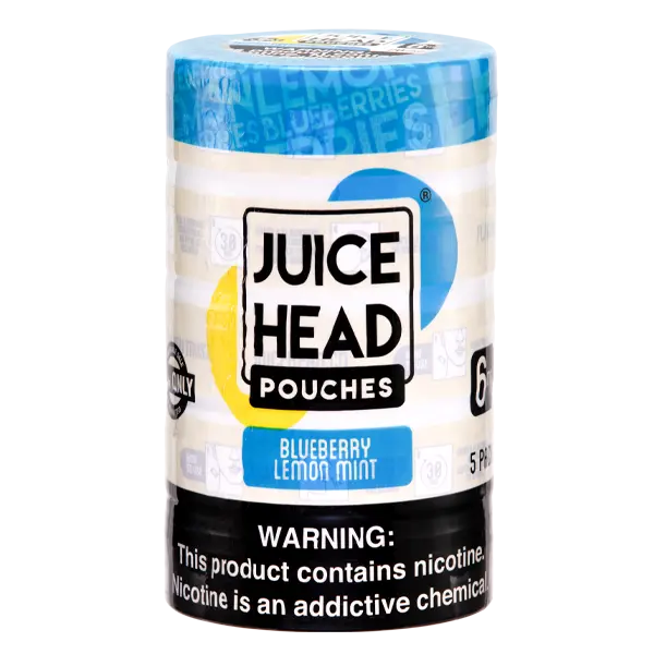 BUY 1 GET 1 FREE Blueberry Lemon Mint Juice Head Pouches | Vape Amazon India Juice Head