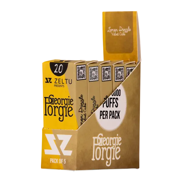 BUY 1 GET 1 FREE Lemon Drizzle Velvet Cake Georgia Porgie Zeltu X3 Pods | Vape Amazon India Zeltu