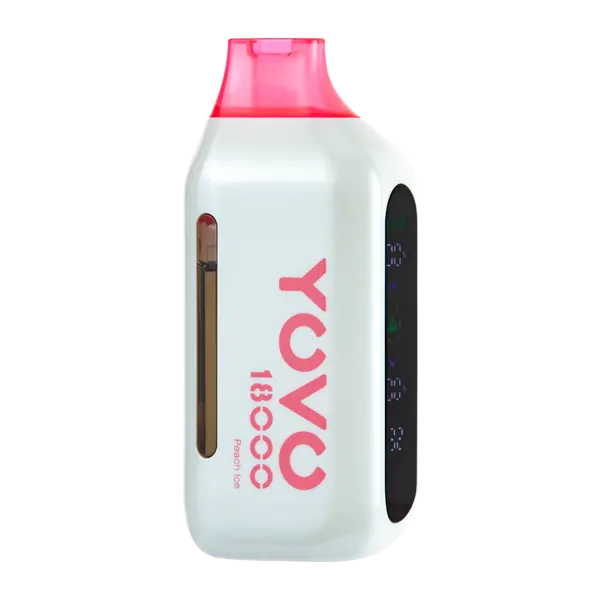 BUY 1 GET 1 FREE Peach Ice YOVO Ultra 18000 | Vape India