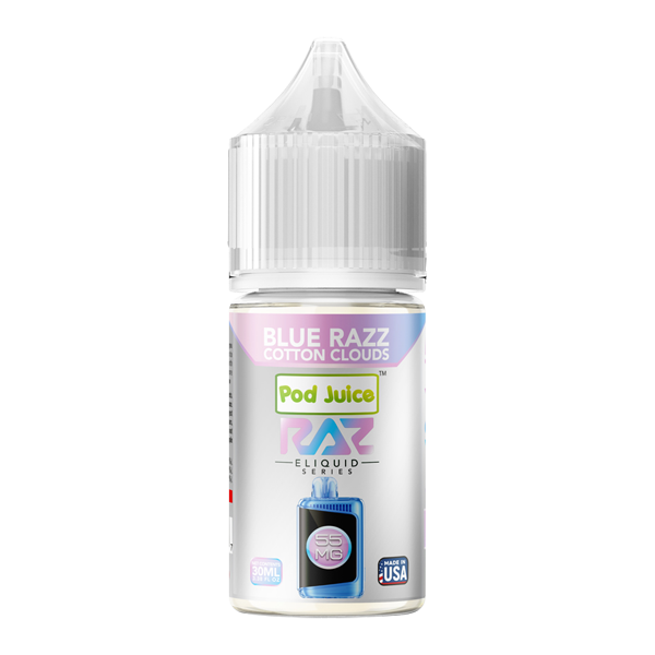 BUY 1 GET 1 FREE Blue Razz Cotton Clouds RAZ X Pod Juice | Vape Amazon India