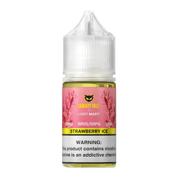 BUY 1 GET 1 FREE Strawberry Ice Urban Tale X Lost Mary Vape Juice | Vape Amazon India Urban Tale