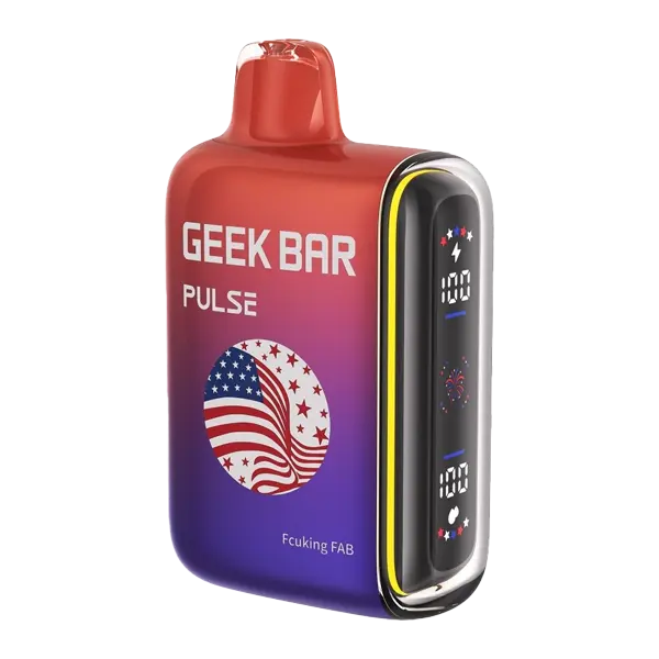 BUY 1 GET 1 FREE Fcuking Fab Geek Bar Pulse Patriot Edition | Vape Amazon India