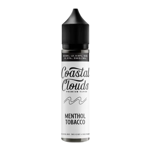 BUY 1 GET 1 FREE Menthol Tobacco Coastal Clouds E-Juice | Vape India